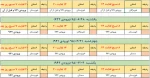 زمانبندی حذف و اضافه نیمسال اول 96-95 2